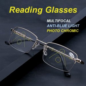 NG 3-IN-1 Photochromic Progressive Reading Glasses