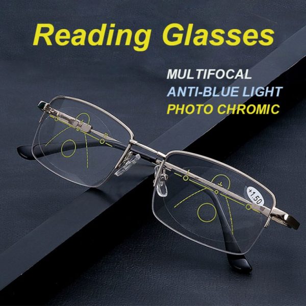 NG 3-IN-1 Photochromic Progressive Reading Glasses - Image 2