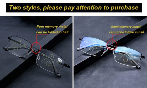 NG 3-IN-1 Photochromic Progressive Reading Glasses - Image 18