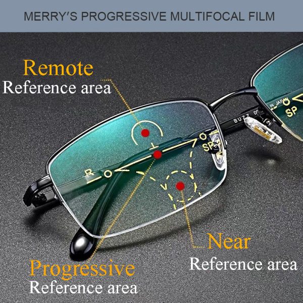NG 3-IN-1 Photochromic Progressive Reading Glasses - Image 10