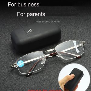 Trendy Business Style Foldable Reading Glasses